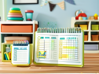 育儿喂养记录表手册，为宝宝的成长保驾护航