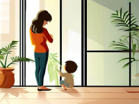 育儿成长分离焦虑家庭协作表