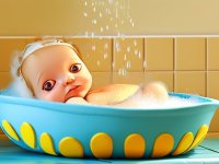 新生儿洗澡步骤一页纸速查表