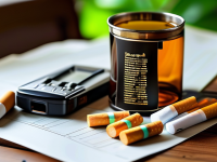 孕期间戒烟戒酒风险提示要点记录表