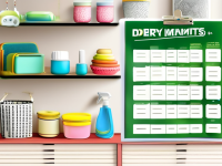 育儿用品使用维护对照表手册